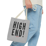 HIGH END BLACK TOTE BAG