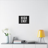 HIGH END WHITE CANVAS ART