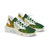 EAUX - BLACK ON MARDI GRAS MESH SNEAKERS