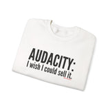 Audacity_Black UNISEX SWEATSHIRT