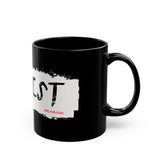 RESIST - WHITE CERAMIC MUG - BLACK 15OZ