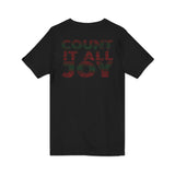 COUNT IT ALL JOY-RBG UNISE V-NECK T-SHIRTS