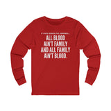 ALL BLOOD UNISEX LONGSLEEVE T-SHIRT