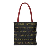 BLACK MAGIC - BLACK GOLD TOTE BAG