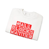ALLBLOCKSMATTER_Red UNISEX SWEATSHIRT