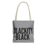 BLACKITY BLACK - BLACK TOTE BAG