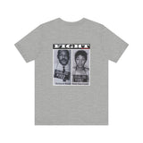FIGHT - WHITE UNISEX SHORT SLEEVE T-SHIRT