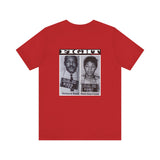 FIGHT - WHITE UNISEX SHORT SLEEVE T-SHIRT