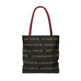 BLACK MAGIC - BLACK GOLD TOTE BAG
