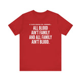ALL BLOOD UNISEX SHORT SLEEVE T-SHIRT
