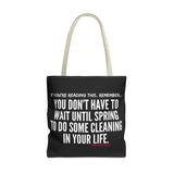 SPRING CLEANING TOTE BAG