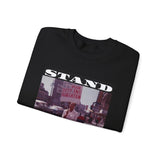 STAND - WHITE UNISEX SWEAT SHIRT