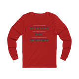 BLACK WOMAN RAINBOW UNISEX LONG SLEEVE T-SHIRT