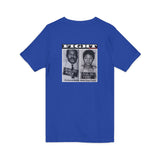 FIGHT - WHITE UNISEX V-NECK T-SHIRT