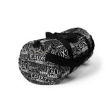 EAUX WHITE DUFFEL BAG