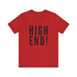 HIGH END BLACK UNISEX SHORT SLEEVE T-SHIRTS