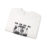 MOOD - WHITE UNISEX SWEAT SHIRT
