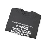 HELP THEM PACK UNISEX SWEATSHIRT