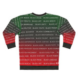BLACK MAGIC - RBG AOP UNISEX SWEATSHIRT
