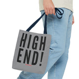 HIGH END BLACK TOTE BAG