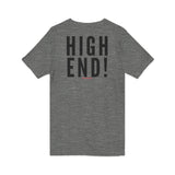 HIGH END BLACK UNISEX V-NECK T-SHIRTS