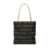 BLACK MAGIC - GOLD LETTERS TOTE BAG