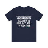 HECKLERS UNISEX SHORT SLEEVE T-SHIRT