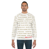 BLACK MAGIC - GOLD LETTERS UNISEX SWEATSHIRT