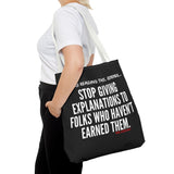 EXPLANATION TOTE BAG