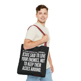 JESUS SAID TOTE BAG