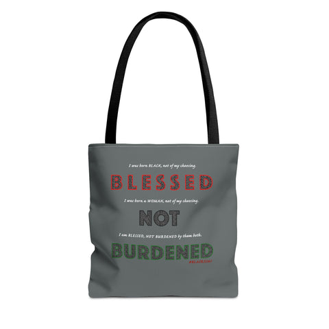 BLACK WOMAN RBG TOTE BAG