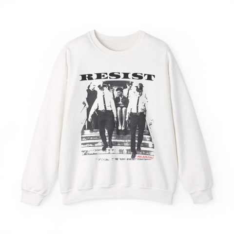 RESIST-BLACK UNISEX SWEAT SHIRT