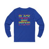 BLACK GAY PROUD UNISEX LONGSLEEVE T-SHIRTS