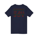 COUNT IT ALL JOY-RBG UNISE V-NECK T-SHIRTS