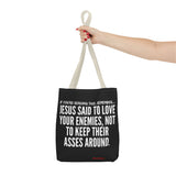 JESUS SAID TOTE BAG