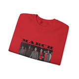 MARCH - BLACK UNISEX SWEAT SHIRT