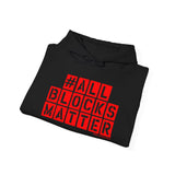 ALLBLOCKSMATTER_Red UNISEX HOODIE