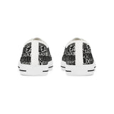 EAUX WHITE LOW-TOP SNEAKERS-WHITE SOLE