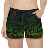 EAUX - MARDI GRAS WOMEN'S CASUAL SHORT