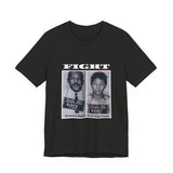 FIGHT - WHITE UNISEX SHORT SLEEVE T-SHIRT