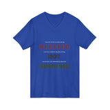 BLACK WOMAN RBG UNISEX V-NECK T-SHIRTS
