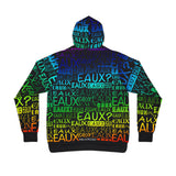 EAUX - RAINBOW AOP PULLOVER HOODIE