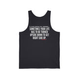 UPSIDE DOWN UNISEX TANK TOP