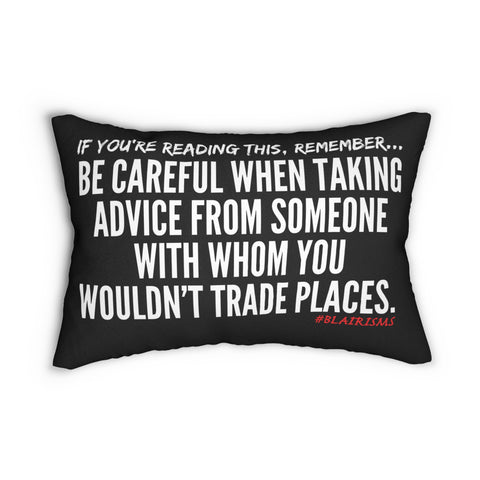 TRADING PLACES LUMBAR PILLOW