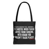 TRADING PLACES TOTE BAG