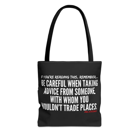TRADING PLACES TOTE BAG