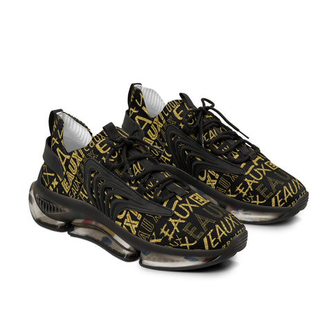 EAUX - GOLD MESH SNEAKERS
