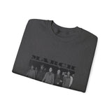 MARCH - BLACK UNISEX SWEAT SHIRT
