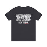 UPSIDE DOWN UNISEX SHORT SLEEVE T SHIRTS