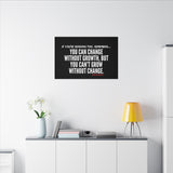 GROWTH AND CHANGE CANVAS ART